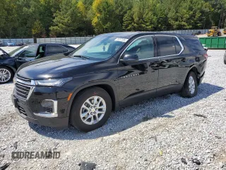 2022 Chevrolet Traverse LS with VIN 1GNEVFKW6NJ161179, listed as a Copart auction lot 70237594 with 31,170 mi miles and Salvage Title. Bid and sale history available at carsss.com. Image 1.
