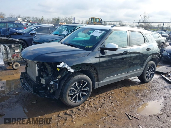 2024 Chevrolet TrailBlazer ACTIV with VIN KL79MSSL1RB162846, listed as a IAAI auction lot 41985892 with 12,848 mi miles and . Bid and sale history available at DreamBid. Image 2.