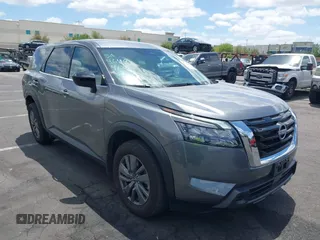 2024 Nissan Pathfinder S with VIN 5N1DR3AA3RC296378, listed as a IAAI auction lot 42249673 with 10,309 mi miles and . Bid and sale history available at DreamBid. Image 14.