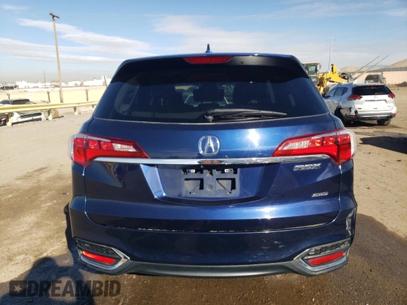 2018 Acura RDX w/Technology Pkg with VIN 5J8TB4H57JL025395, listed as a Copart auction lot 85678604 with 77,172 mi miles and Salvage Title. Bid and sale history available at carsss.com. Image 6.