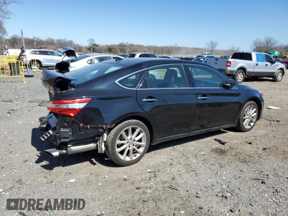 2014 Toyota Avalon Limited with VIN 4T1BK1EB5EU132234, listed as a Copart auction lot 50818205 with 140,643 mi miles and Salvage Title. Bid and sale history available at carsss.com. Image 3.