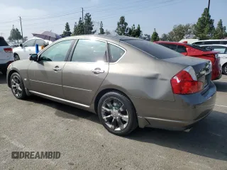 2007 Infiniti M Sport with VIN JNKAY01E77M302135, listed as a Copart auction lot 75959464 with 186,491 mi miles and Salvage Title. Bid and sale history available at DreamBid. Image 2.