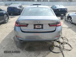 2025 BMW 3 Series 330i xDrive with VIN 3MW89CW01S8F37225, listed as a Copart auction lot 54339895 with 2,294 mi miles and Clean Title. Bid and sale history available at carsss.com. Image 6.