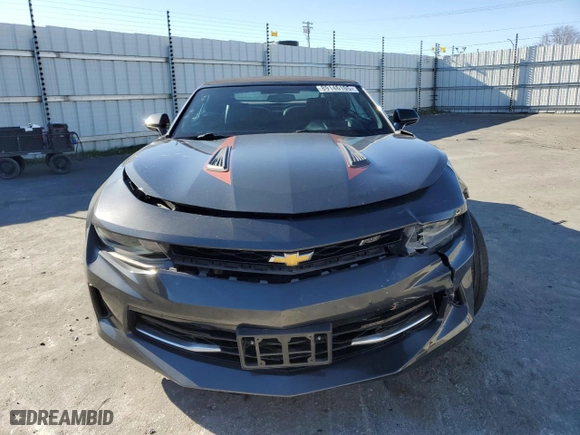 2017 Chevrolet Camaro 2LT with VIN 1G1FD3DX1H0138982, listed as a Copart auction lot 89146105 with 44,855 mi miles and Salvage Title. Bid and sale history available at carsss.com. Image 5.