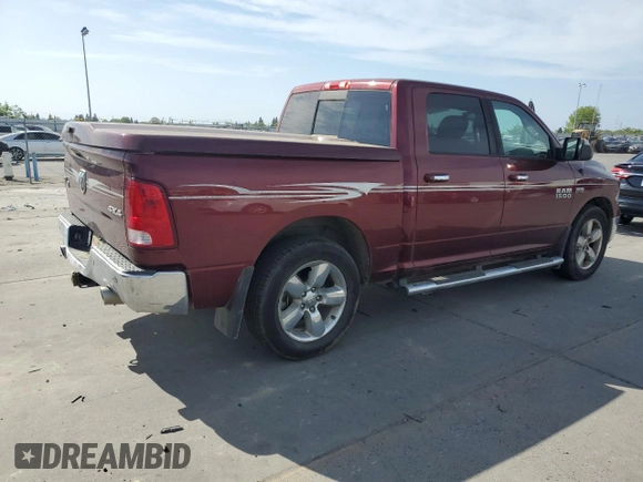 2016 Ram 1500 Big Horn with VIN 3C6RR7LTXGG207990, listed as a Copart auction lot 53481105 with 167,157 mi miles and Salvage title. Bid and sale history available at DreamBid. Image 3.