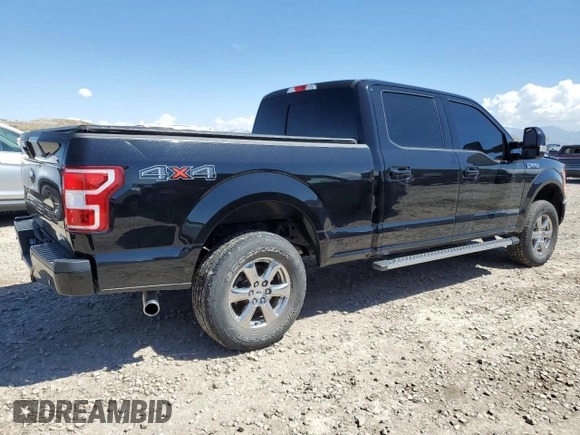 2018 Ford F-150 XL with VIN 1FTFW1EG3JFC40842, listed as a Copart auction lot 54960405 with 69,487 mi miles and Clean Title. Bid and sale history available at carsss.com. Image 3.