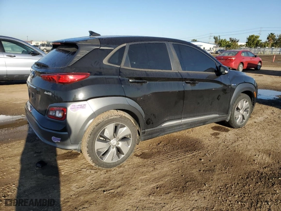 2019 Hyundai Kona Electric Limited with VIN KM8K33AG5KU024153, listed as a Copart auction lot 45091033 with 85,218 mi miles. Bid and sale history available at carsss.com. Image 3.