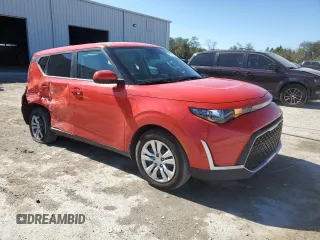 2023 Kia Soul S with VIN KNDJ23AU7P7212848, listed as a Copart auction lot 43771115 with 9,055 mi miles and Salvage Title. Bid and sale history available at carsss.com. Image 4.