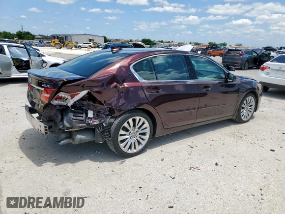 2016 Acura RLX Advance z VIN JH4KC1F93GC000609, wystawiony jako Copart lot #59809305 z przebiegiem 160 568 mil mil oraz Szkoda całkowita • Salvage title. Historia ofert i sprzedaży dostępna na DreamBid. Obrazek 3.