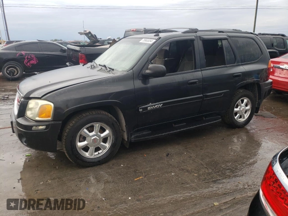 2004 GMC Envoy SLT with VIN 1GKDT13S042310076, listed as a Copart auction lot 79965854 with 220,506 mi miles and Salvage Title. Bid and sale history available at carsss.com. Image 1.