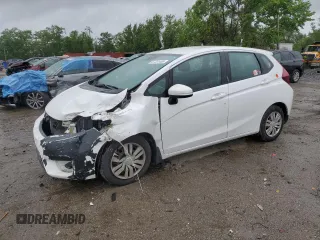 2015 Honda Fit LX with VIN 3HGGK5H57FM722000, listed as a Copart auction lot 57331455 with 140,546 mi miles and Salvage title. Bid and sale history available at DreamBid. Image 1.