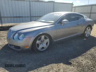 2005 Bentley Continental GT GT z VIN SCBCR63W85C027848, wystawiony jako Copart lot #53891185 z przebiegiem 69 216 mil mil oraz Czysty tytuł • Clean title. Historia ofert i sprzedaży dostępna na DreamBid. Obrazek 1.