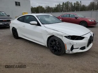 2022 BMW 4 Series 430i xDrive with VIN WBA73AP0XNCJ12745, listed as a Copart auction lot 81152954 with 32,238 mi miles and Clean Title. Bid and sale history available at DreamBid. Image 4.