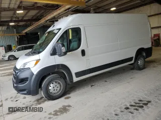 2023 Ram ProMaster Cargo with VIN 3C6LRVDG0PE571987, listed as a Copart auction lot 52154245 with 70,030 mi miles and Clean Title. Bid and sale history available at carsss.com. Image 1.