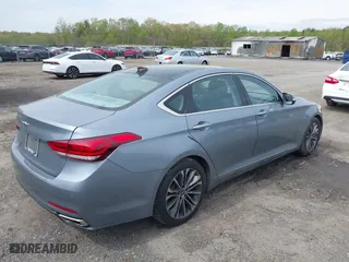 2016 Hyundai Genesis 3.8L with VIN KMHGN4JE9GU144078, listed as a IAAI auction lot 42005889 with 117,489 mi miles. Bid and sale history available at carsss.com. Image 4.
