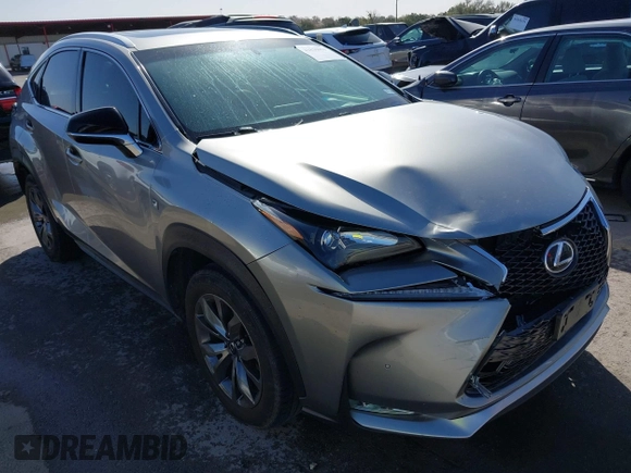 2017 Lexus NX 200t with VIN JTJYARBZ9H2082906, listed as a IAAI auction lot 41830059 with 106,541 mi miles and . Bid and sale history available at DreamBid. Image 1.
