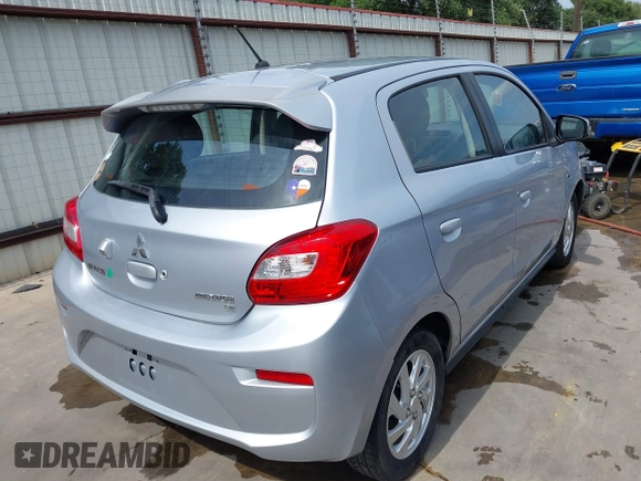 2017 Mitsubishi Mirage SE z VIN ML32A4HJ4HH002795, wystawiony jako IAAI lot #42063244 z przebiegiem 111 378 mil mil oraz . Historia ofert i sprzedaży dostępna na DreamBid. Obrazek 4.