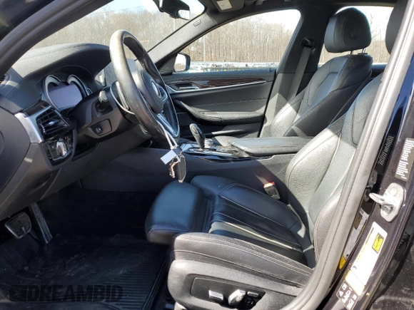 2017 BMW 5 Series 530i xDrive with VIN WBAJA7C31HG903970, listed as a Copart auction lot 48698485 with 157,934 mi miles and Clean Title. Bid and sale history available at carsss.com. Image 7.