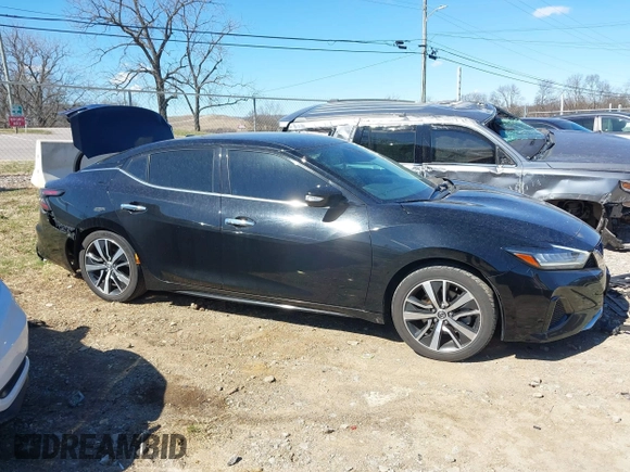 2020 Nissan Maxima SV with VIN 1N4AA6CV2LC379300, listed as a IAAI auction lot 41676063 with 75,604 mi miles. Bid and sale history available at carsss.com. Image 13.