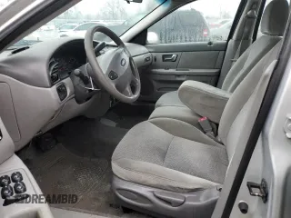 2000 Ford Taurus SE with VIN 1FAFP53U6YA132385, listed as a Copart auction lot 87256354 with 160,109 mi miles and Salvage Title. Bid and sale history available at DreamBid. Image 7.