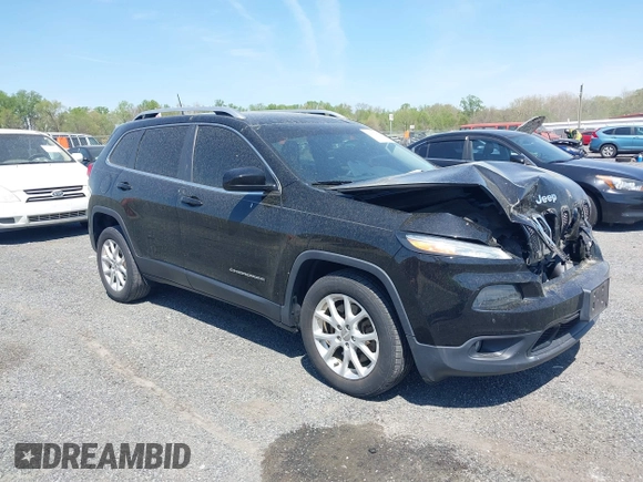 2017 Jeep Cherokee Latitude with VIN 1C4PJLCB1HW596240, listed as a IAAI auction lot 42092862 with 105,087 mi miles and . Bid and sale history available at DreamBid. Image 1.