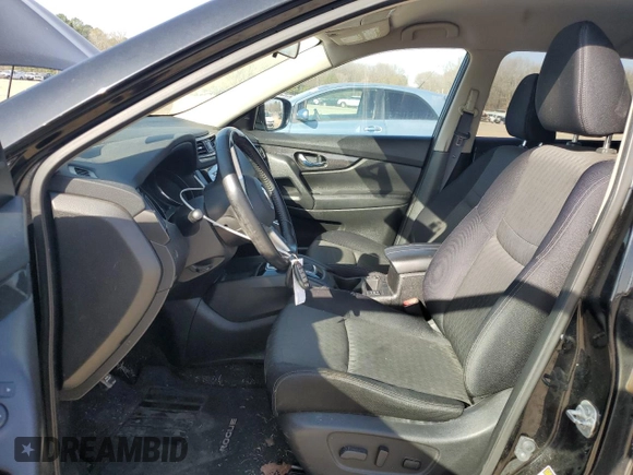2017 Nissan Rogue SL with VIN JN8AT2MV3HW260466, listed as a Copart auction lot 48997055 with 75,714 mi miles and Salvage Title. Bid and sale history available at carsss.com. Image 7.