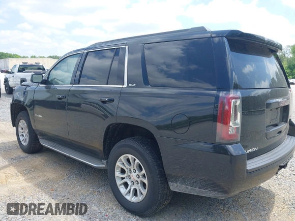 2015 GMC Yukon SLT with VIN 1GKS2BKC5FR275085, listed as a IAAI auction lot 42025693 with Not Provided miles. Bid and sale history available at carsss.com. Image 14.