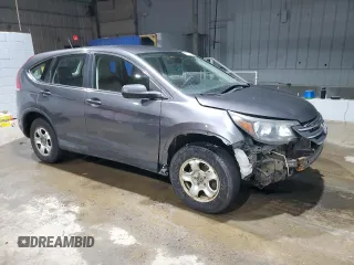 2014 Honda CR-V LX with VIN 2HKRM4H37EH688235, listed as a Copart auction lot 46818615 with 185,466 mi miles and Salvage Title. Bid and sale history available at DreamBid. Image 4.