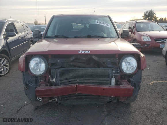 2016 Jeep Patriot Sport with VIN 1C4NJPBB7GD777465, listed as a Copart auction lot 83537894 with 95,378 mi miles and Salvage Title. Bid and sale history available at carsss.com. Image 5.
