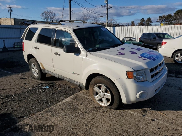2012 Ford Escape Hybrid with VIN 1FMCU5K36CKB07337, listed as a Copart auction lot 41413785 with Not provided miles and Salvage title. Bid and sale history available at DreamBid. Image 4.