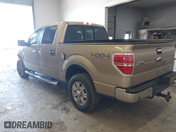 2012 Ford F-150 XL with VIN 1FTFW1EFXCFA10435, listed as a IAAI auction lot 41825923 with 161,494 mi miles and . Bid and sale history available at DreamBid. Image 3.