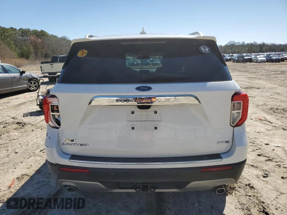 2020 Ford Explorer Limited with VIN 1FMSK8FH5LGC24015, listed as a Copart auction lot 49627615 with 40,729 mi miles and Salvage Title. Bid and sale history available at carsss.com. Image 6.