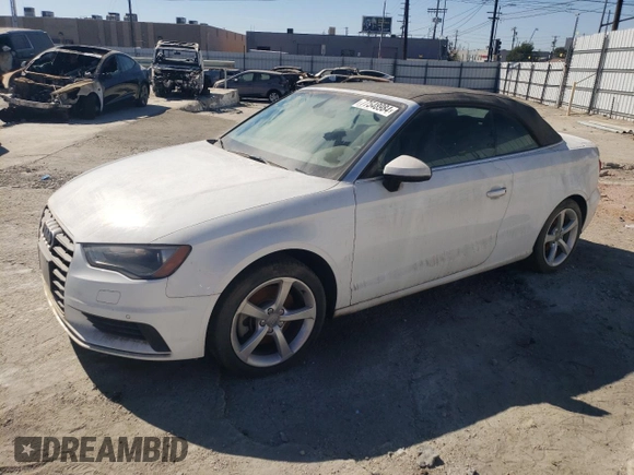 2016 Audi A3 1.8T Premium with VIN WAU67LFF7G1023537, listed as a Copart auction lot 77548984 with 39,169 mi miles and Salvage Title. Bid and sale history available at carsss.com. Image 1.