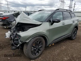 2023 Kia Sportage X-Pro Prestige z VIN 5XYK7CAF3PG025861, wystawiony jako Copart lot #57838025 z przebiegiem 87 697 mil mil oraz Szkoda całkowita • Salvage title. Historia ofert i sprzedaży dostępna na DreamBid. Obrazek 1.