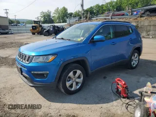 2018 Jeep Compass Latitude with VIN 3C4NJDBB9JT349056, listed as a Copart auction lot 59007825 with 119,036 mi miles and Salvage title. Bid and sale history available at DreamBid. Image 1.
