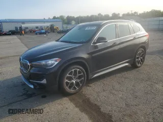 2020 BMW X1 sDrive28i z VIN WBXJG7C06L5P30879, wystawiony jako Copart lot #58783515 z przebiegiem 44 654 mil mil oraz Szkoda całkowita • Salvage title. Historia ofert i sprzedaży dostępna na DreamBid. Obrazek 1.