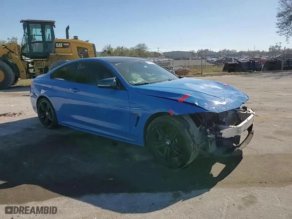 2015 BMW 4 Series 435i xDrive with VIN WBA3R5C53FK189597, listed as a Copart auction lot 45807065 with 105,313 mi miles and Salvage Title. Bid and sale history available at carsss.com. Image 11.