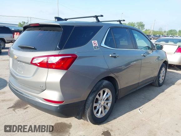 2018 Chevrolet Equinox LT with VIN 3GNAXJEV8JS606836, listed as a IAAI auction lot 42352671 with 139,791 mi miles and . Bid and sale history available at DreamBid. Image 4.
