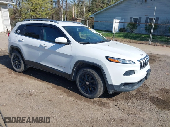 2015 Jeep Cherokee Latitude with VIN 1C4PJMCS0FW790017, listed as a IAAI auction lot 42097988 with 105,990 mi miles and . Bid and sale history available at DreamBid. Image 1.
