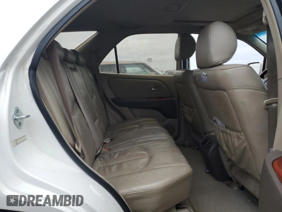 2002 Lexus RX 300 z VIN JTJHF10U720257988, wystawiony jako Copart lot #49228985 z przebiegiem Nie podano mil oraz Nie do naprawy • Non repairable. Historia ofert i sprzedaży dostępna na DreamBid. Obrazek 10.