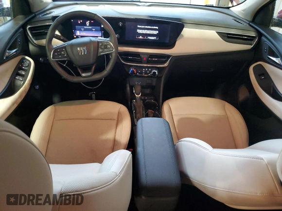 2025 Buick Encore GX Sport Touring with VIN KL4AMESL1SB053935, listed as a Copart auction lot 63079715 with 3,547 mi miles and Salvage title. Bid and sale history available at DreamBid. Image 8.
