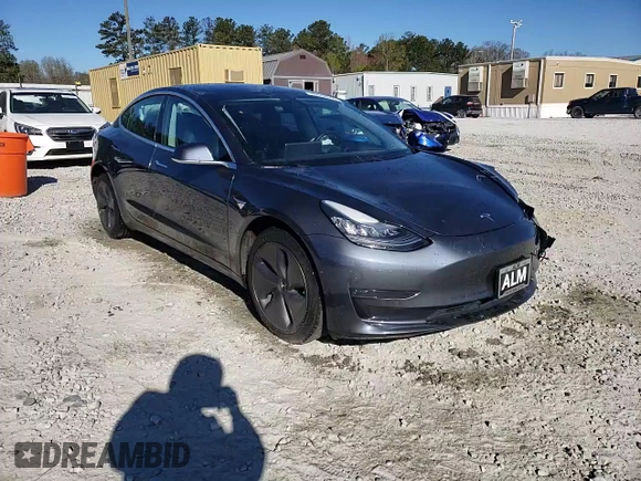 2019 Tesla Model 3 Mid Range with VIN 5YJ3E1EA1KF435295, listed as a Copart auction lot 49552685 with 56,366 mi miles and Salvage Title. Bid and sale history available at DreamBid. Image 13.