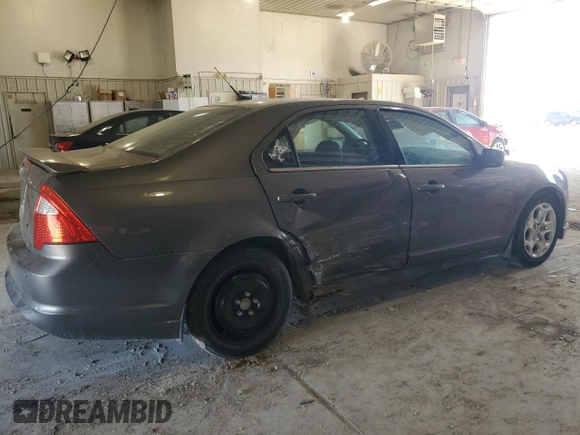 2010 Ford Fusion SE with VIN 3FAHP0HA0AR394067, listed as a Copart auction lot 48461995 with 82,045 mi miles and Salvage Title. Bid and sale history available at carsss.com. Image 3.