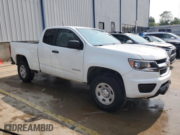 2018 Chevrolet Colorado 2WD Work Truck with VIN 1GCHSBEA0J1120693, listed as a Copart auction lot 59902015 with 24,452 mi miles and Salvage title. Bid and sale history available at DreamBid. Image 4.
