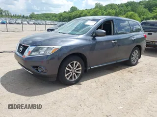 2014 Nissan Pathfinder Platinum with VIN 5N1AR2MMXEC700693, listed as a IAAI auction lot 42587795 with 148,014 mi miles and . Bid and sale history available at DreamBid. Image 2.