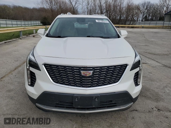 2020 Cadillac XT4 AWD Premium Luxury with VIN 1GYFZDR43LF029047, listed as a Copart auction lot 50190375 with 65,950 mi miles and Salvage title. Bid and sale history available at DreamBid. Image 5.