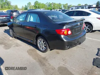 2010 Toyota Corolla with VIN 2T1BU4EE8AC469448, listed as a IAAI auction lot 42050984 with 1,354,050 mi miles. Bid and sale history available at carsss.com. Image 3.