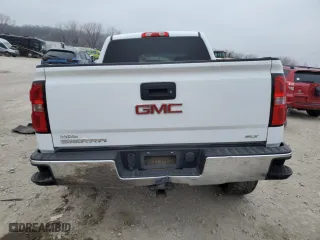 2015 GMC Sierra 1500 SLT with VIN 3GTU2VECXFG507438, listed as a Copart auction lot 86632444 with 189,553 mi miles and Salvage Title. Bid and sale history available at carsss.com. Image 6.