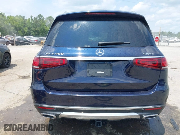 2022 Mercedes-Benz GLS 450 with VIN 4JGFF5KE7NA658975, listed as a IAAI auction lot 42439664 with 52,431 mi miles and . Bid and sale history available at DreamBid. Image 16.