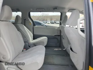 2012 Toyota Sienna LE with VIN 5TDJK3DC8CS047122, listed as a Copart auction lot 52036115 with 76,869 mi miles and Salvage Title. Bid and sale history available at carsss.com. Image 11.